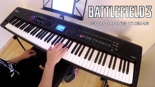 Solomons Theme  Battlefield 3  Johan Skugge  Piano Cover SHEET MUSIC [upl. by Yorgerg662]