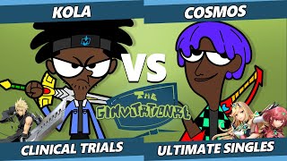 Gimvitational Clinical Trials  Kola Cloud Vs Cosmos Pyra Mythra SSBU Ultimate Tournament [upl. by Nenerb]