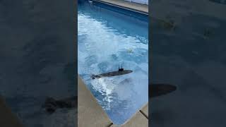 RC Submarine Skipjack Ballast Test [upl. by Itsym]