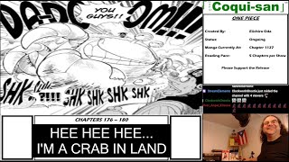 Lets Read One Piece  Chapters 176  180  Jumbo Size Edition [upl. by Ylak323]