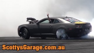 KILLAB Camaro Hits the Burnout [upl. by Scales]