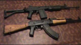 IMI Galil vs WASR 10 AK47 [upl. by Finer]