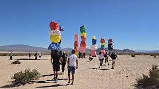 Seven Magic Mountains  Las Vegas Nevada  August 22 2024 [upl. by Roselle317]