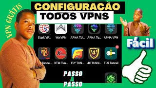 CONFIGUREI TODOS OS VPNS Passo a passo [upl. by Nnylassej]