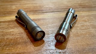 Reylight Mini Pineapple Titanium 519a vs 219b comparison review  Small changes big results [upl. by Enttirb]