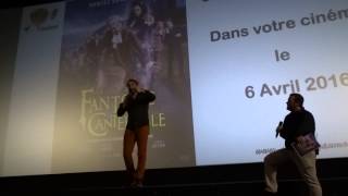 Avantpremière Le Fantôme de Canterville avec Michaël Youn [upl. by Eihcra]