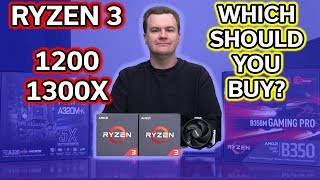 Ryzen 3 1200 vs 1300X  Which Should You Buy [upl. by Eltrym]