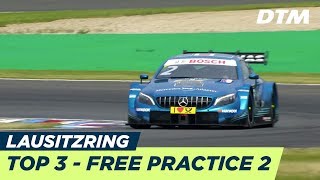 Top 3 Free Practice 2  DTM Lausitzring 2018 [upl. by Aveline]