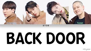 BTOB 비투비  Back Door KINGDOM  Legendary War HanRomEng colorcodedlyric [upl. by Zia296]