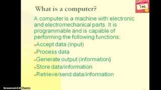 Basic Computer knowledge [upl. by Aliuqaj]