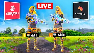 🔴Sevou amp Levinho LIVE 🔴 PUBG MOBILE [upl. by Traver]