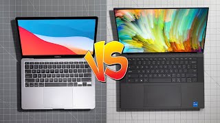 M1 MacBook Air VS Dell XPS 15 9510 Why Pay TWICE As Much [upl. by Tengler116]