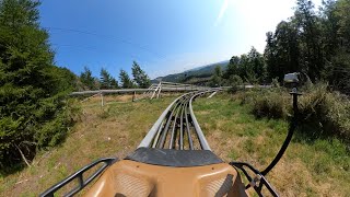 LUGE DÉTÉ  FORT FUN 1300m de long [upl. by Anyl840]