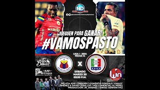 DeportivoPasto OnceCaldas Vamos Tricolor Deportivo Pasto 🆚Once Caldas✅ Fecha 14 liga Colombiana [upl. by Kant992]