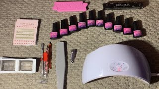 DIY GEL MANICURE SET BY COSCELIA [upl. by Howlan]