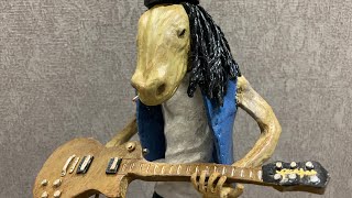 If Slash Were A Horse Polymer Clay Sculpture [upl. by Merriman]