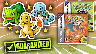 Get ANY SHINY Starter in Pokémon FireRedLeafGreen  RNG Manipulation Full Guide [upl. by Htiffirg]