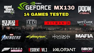 Nvidia GeForce MX130 Gaming Test  2021 [upl. by Crescentia]