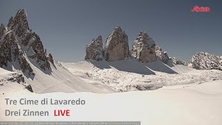 LIVE Tre Cime di Lavaredo  3 Zinnen Dolomites [upl. by Sarilda]