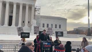 Family Foundation Director of Policy Speaks at US v Skrmetti Rally [upl. by Yleik]