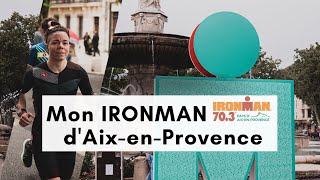 Half IronMan AixenProvence Episode 3 Ma Course [upl. by Ardnasyl181]