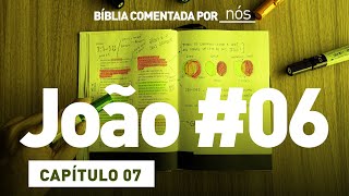 JOÃO COMENTADO POR nós  dia 6 Capítulo 07 [upl. by Evonne]