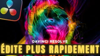 Comment optimiser DAVINCI RESOLVE pour une édition plus rapide 🔥 Proxy et Cache de Rendu [upl. by Alvera]