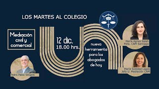 Martes al Colegio La mediación civil y comercial como herramienta para los abogados de hoy [upl. by Elata]