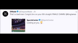 Twitter Reactions Lebron James 8th Straight Finals [upl. by Adlecirg]