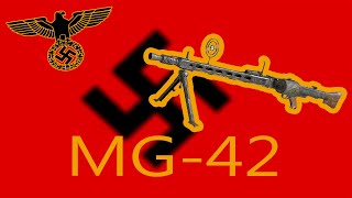 MG42 LA TERRIBLE ARMA NAZI [upl. by Adeys]