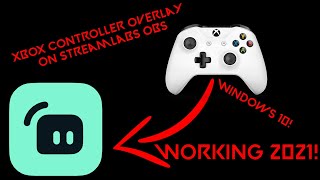 Controller overlay on Streamlabs OBS Tutorial WORKING 2023 EASY [upl. by Attwood]