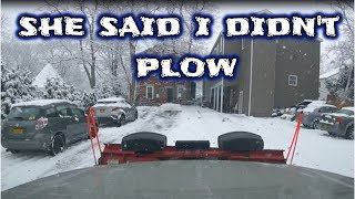 Plowing Snow Storm Western Snow Plow [upl. by Anatnahs]