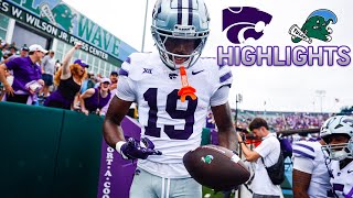 Kansas State vs Tulane Highlights [upl. by Ettereve222]