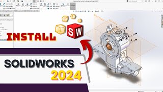 Cài đặt SolidWorks 2024  Install SolidWorks 2024  Windows 11 [upl. by Nosyerg]