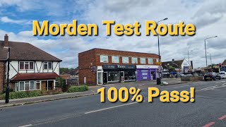 Morden test route no 2 latest 100 Pass tips [upl. by Kowtko87]