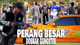 AKSI PERTAMA DOBRAK MELAWAN GANGSTER SURUHAN MAFIA TERKUAT DI KOTA  GTA 5 ROLEPLAY [upl. by Yeslehc]