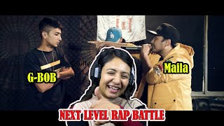 Reacting on GBOB VS MAILA Rap Battle  ANTF [upl. by Deehan804]