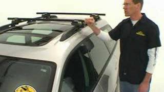 Yakima LowRider Roof Rack Demonstrated by Rack Attack [upl. by Ellehcim]