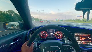 2023 Dodge Charger Hellcat Widebody JailbreakPOV Driving Pt2 [upl. by Adnilav308]