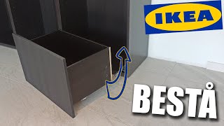 IKEA BESTA  drawer assembly  montage et installation tiroir [upl. by Gary]