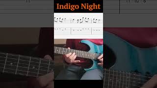 Play Taminos Indigo Night  Easy Guitar TAB [upl. by Ahsiekahs]