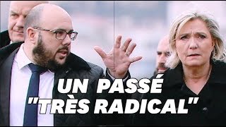 Marine Le Pen oublie le passé quottrès radicalquot de Philippe Vardon [upl. by Anaeed]