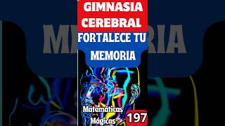 GIMNASIA CEREBRAL Para la MEMORIA  matemáticas calculomental educación maths math shorts [upl. by Nedaj]