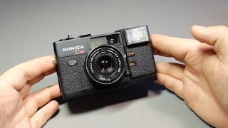 Konica C35 EF обзор возможностей [upl. by Alpert]