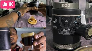 BREWING ESPRESSOS youtube wacaco USING THEyoutubeshorts support WACACO subscribe PICOPRESSO [upl. by Arramas878]