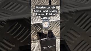 Gundum ML Aikon 39mm Limited 250pcs  Maurice Lacroix Aikon Pond Review Thailand LimitedEdition ml [upl. by Emelia957]