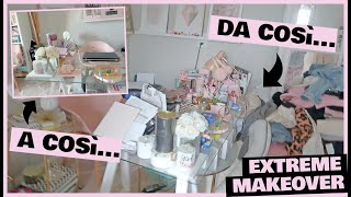 TRASFORMO IL MIO STUDIO EXTREME MAKEOVER DISORDINE E TOUR [upl. by Ardnuat]