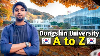 Dongshin University A to Z  Campus tour  Study in Korea from Bangladesh  Sifat Ibna Kamal [upl. by Nay]