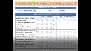 የኤሌክትሮኒክስ ታክስ የማስታወቂያ ዘዴ Etax ማሻሻያ የተደረገባቸው የታክስ ማስታወቂያ ቅፆች [upl. by Ainesey74]