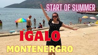 Montenegro 2024 Igalo is almost like Barcelona [upl. by Yasnyl]